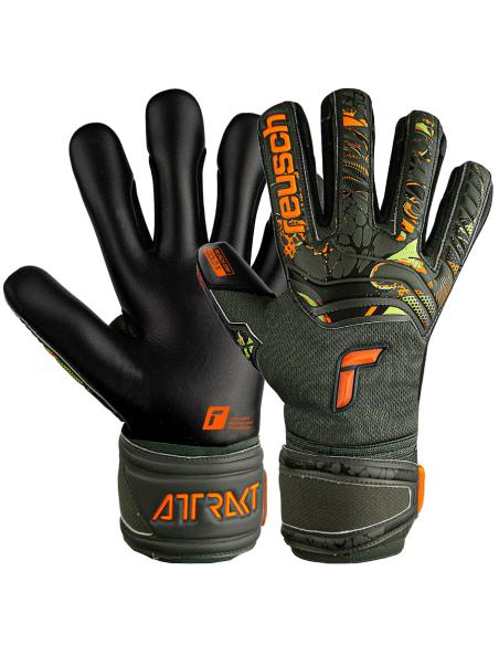 Rękawice Reusch Attrakt Gold X Junior 53 72 055 5555