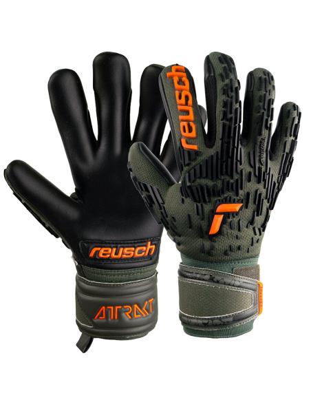 Rękawice Reusch Attrakt  Freegel Silver Finger Support Junior 53 72 030 5555