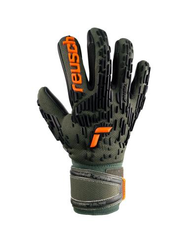 Rękawice Reusch Attrakt  Freegel Silver Finger Support Junior 53 72 030 5555