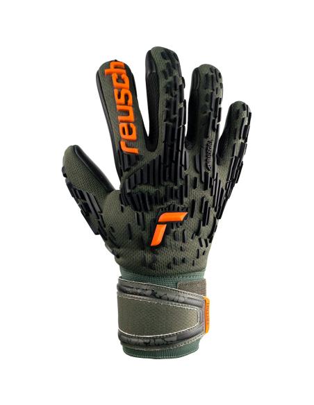 Rękawice Reusch Attrakt  Freegel Silver Finger Support Junior 53 72 030 5555