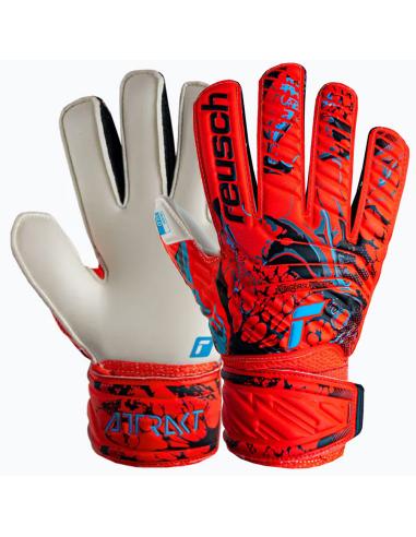 Rękawice Reusch Attrakt Solid  Finger Support Junior 53 72 510 3334