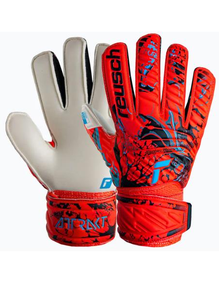 Rękawice Reusch Attrakt Solid  Finger Support Junior 53 72 510 3334