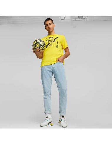 Koszulka Puma Borussia Dortmund FtbCore Graphic Tee 771857-01