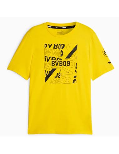 Koszulka Puma Borussia Dortmund FtbCore Graphic Tee 771857-01