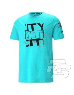Koszulka Puma Manchester City FtbCore Graphic Tee 772950-25