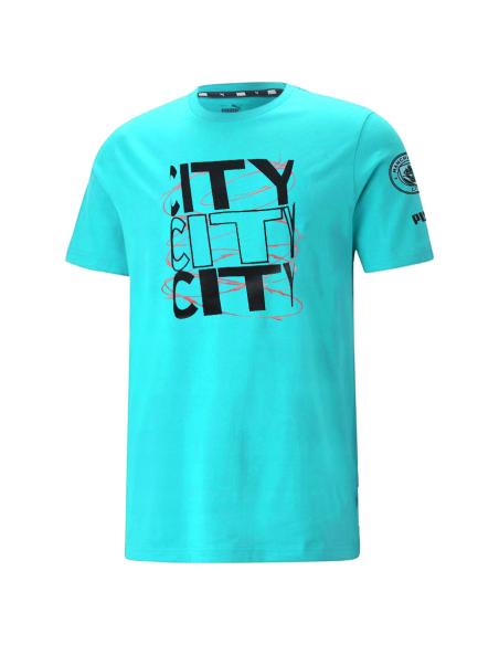 Koszulka Puma Manchester City FtbCore Graphic Tee 772950-25