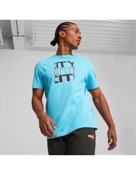 Koszulka Puma Manchester City FtbCore Graphic Tee 772950-25