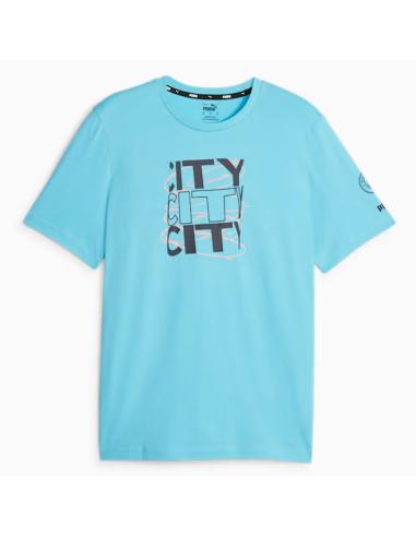 Koszulka Puma Manchester City FtbCore Graphic Tee 772950-25