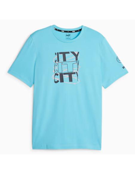 Koszulka Puma Manchester City FtbCore Graphic Tee 772950-25
