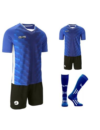 Komplet piłkarski Keeza Dover niebieski