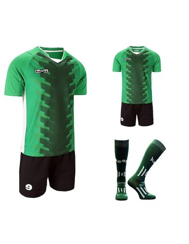 Komplet piłkarski Keeza Dover zielony