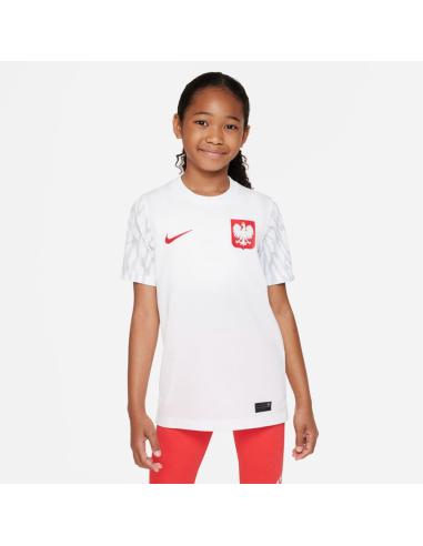 Koszulka Nike Polska Football Top Home Jr DN0875 100