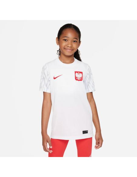 Koszulka Nike Polska Football Top Home Jr DN0875 100