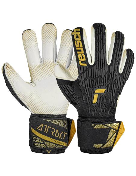 Rękawice Reusch Attrakt Freegel Gold X Glue Print Finger Support 54 70 960 7707