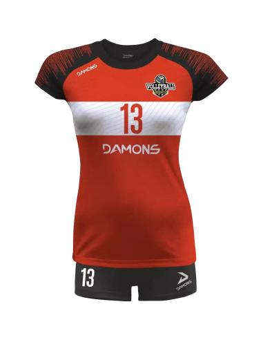 strój-siatkarski-damons-vega-pro-p13-pomarańczowy
