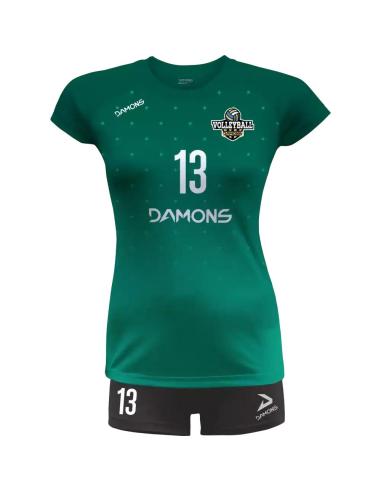 Stroje siatkarskie damskie Damons Vega Pro p14 niebieski