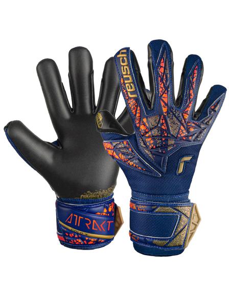Rękawice Reusch Attrakt Gold X Junior 54 72 955 4411