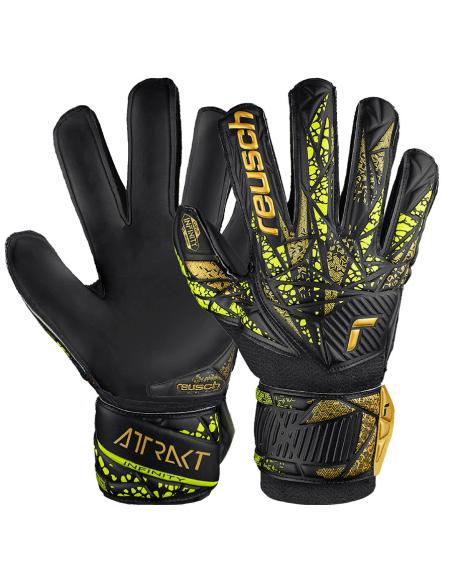 Rękawice Reusch Attrakt Infinity Finger Support Junior 54 72 710 7739