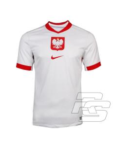 Koszulka Nike Polska Stadium Home JSY Jr FQ8509-100