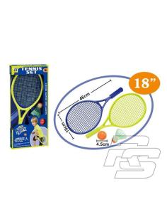 Zabawka 2 rakietki 46cm+ lotka+piłka