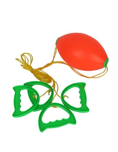 Zabawka piłka do przeciągania 19cm