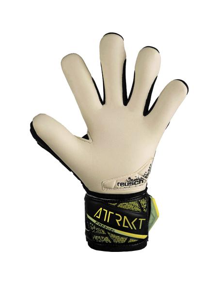 Rękawice Reusch Attrakt Freegel Gold Finger Support Junior 54 72 130 7752