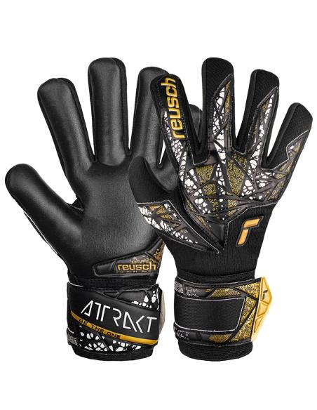 Rękawice Reusch Attrakt Silver NC Finger Support Junior 54 72 250 7740