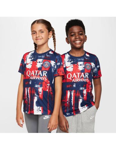 Koszulka Nike PSG Academy Pro SStop PM Jr FQ0015-411