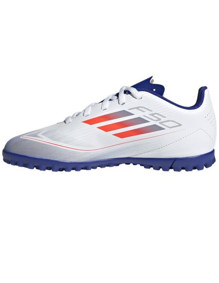 Buty adidas F50 Club Jr TF IF1391 widok z boku