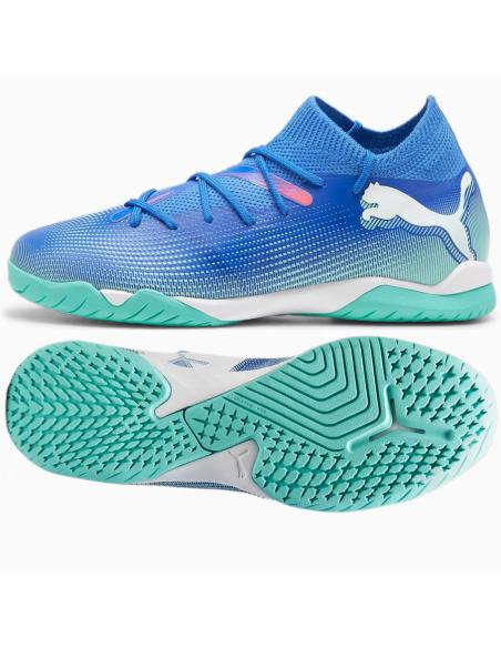 Buty Puma Ultra 7 Match Jr IT+ Mid 107947-01