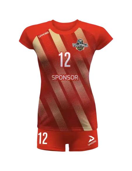 Stroje siatkarskie damskie Damons Vega Pro p15