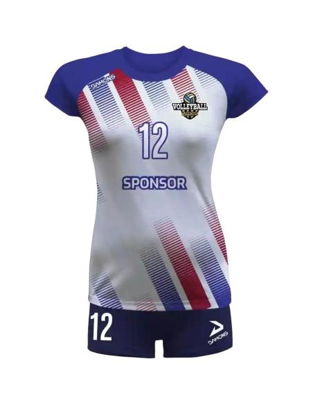 Stroje siatkarskie damskie Damons Vega Pro p15