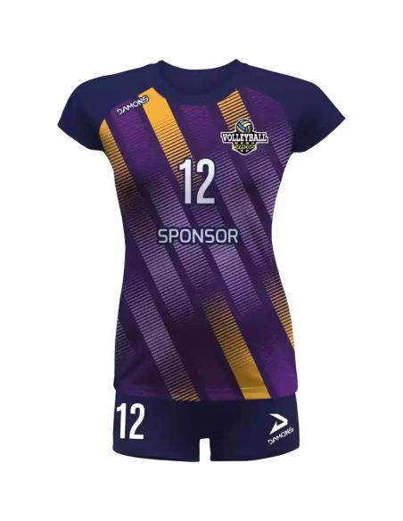 Stroje siatkarskie damskie Damons Vega Pro p15