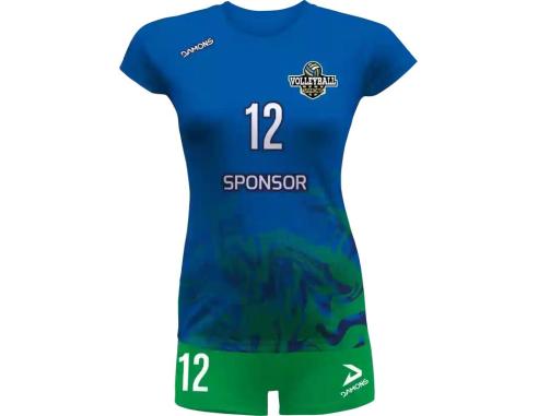 Stroje siatkarskie damskie Damons Vega Pro p18