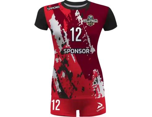 Sublimowane komplety siatkarskie damskie Damons Helix Women 2