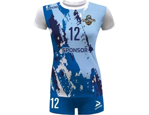 Sublimowane komplety siatkarskie damskie Damons Helix Women 2