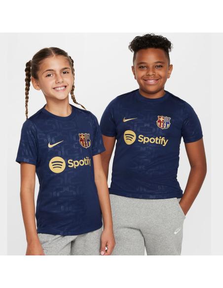 Koszulka Nike FC Barcelona 2024/25 Pre-Match Jr FQ0011-411