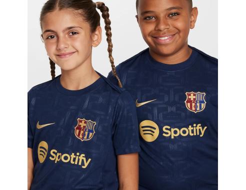 Koszulka Nike FC Barcelona 2024/25 Pre-Match Jr FQ0011-411