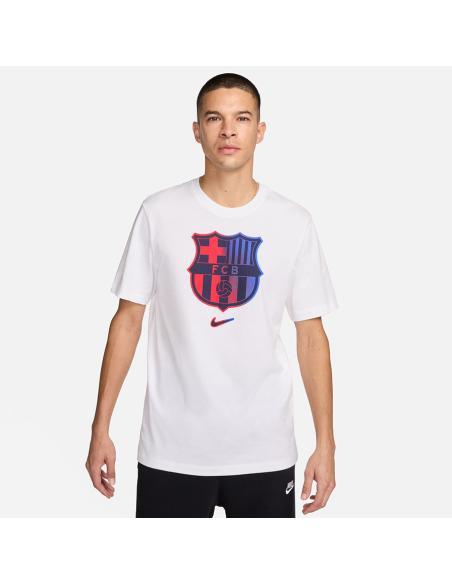 Koszulka Nike FC Barcelona Crest Tee FV8566-100