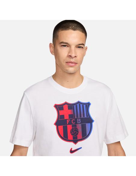 Koszulka Nike FC Barcelona Crest Tee FV8566-100