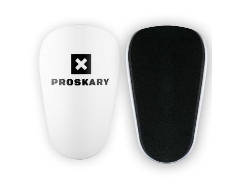 Nagolenniki piłkarskie Proskary Mini białe