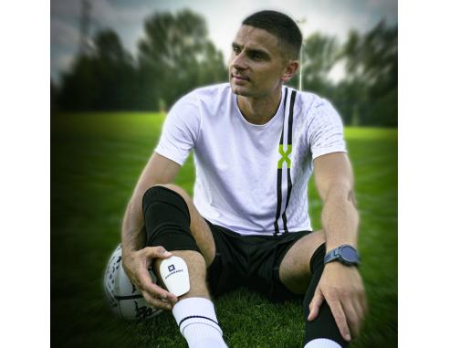 Nagolenniki piłkarskie Proskary Mini białe