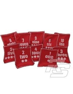 Woreczki do zabawy numery 1-10 2