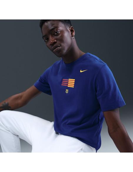 Koszulka Nike FC Barcelona Crest Tee HQ8405-455