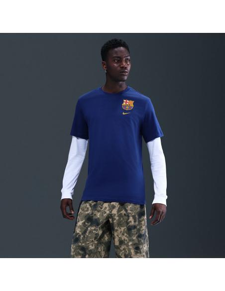 Koszulka Nike FC Barcelona Crest Tee HQ8396-455