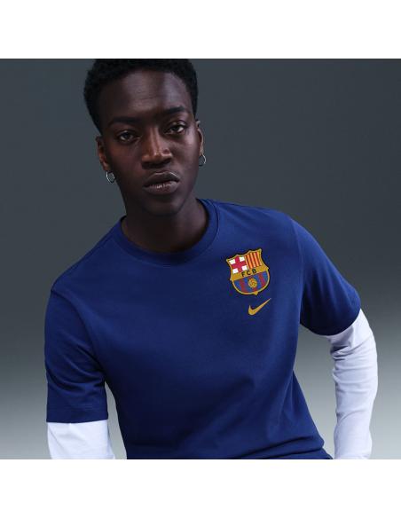 Koszulka Nike FC Barcelona Crest Tee HQ8396-455
