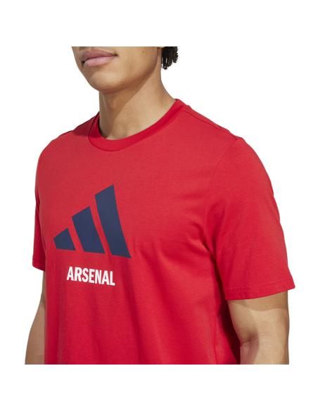 Koszulka adidas Polo Arsenal Londyn FC 24/25 Session Graphic Tee JM9415