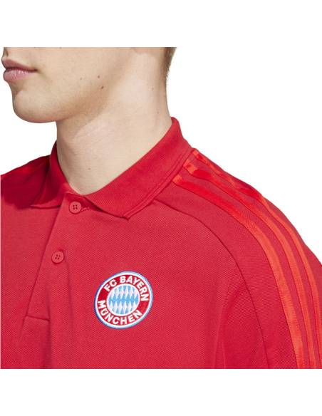 Koszulka polo adidas FC Bayern DNA IT4145
