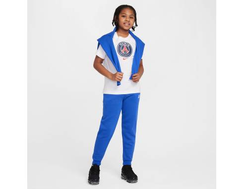 Koszulka Nike PSG Crest Tee Junior Jr IF0511-100
