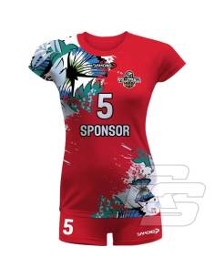 Sublimowane Stroje siatkarskie damskie Damons Vega Pro p20 - 3 2